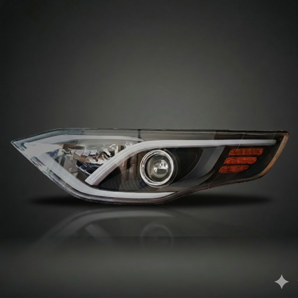 TG-HL-2072 HEAD LAMP JETBUS 2 BLACK